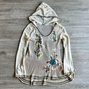 Free People Menagerie Ombré Crochet Sweater